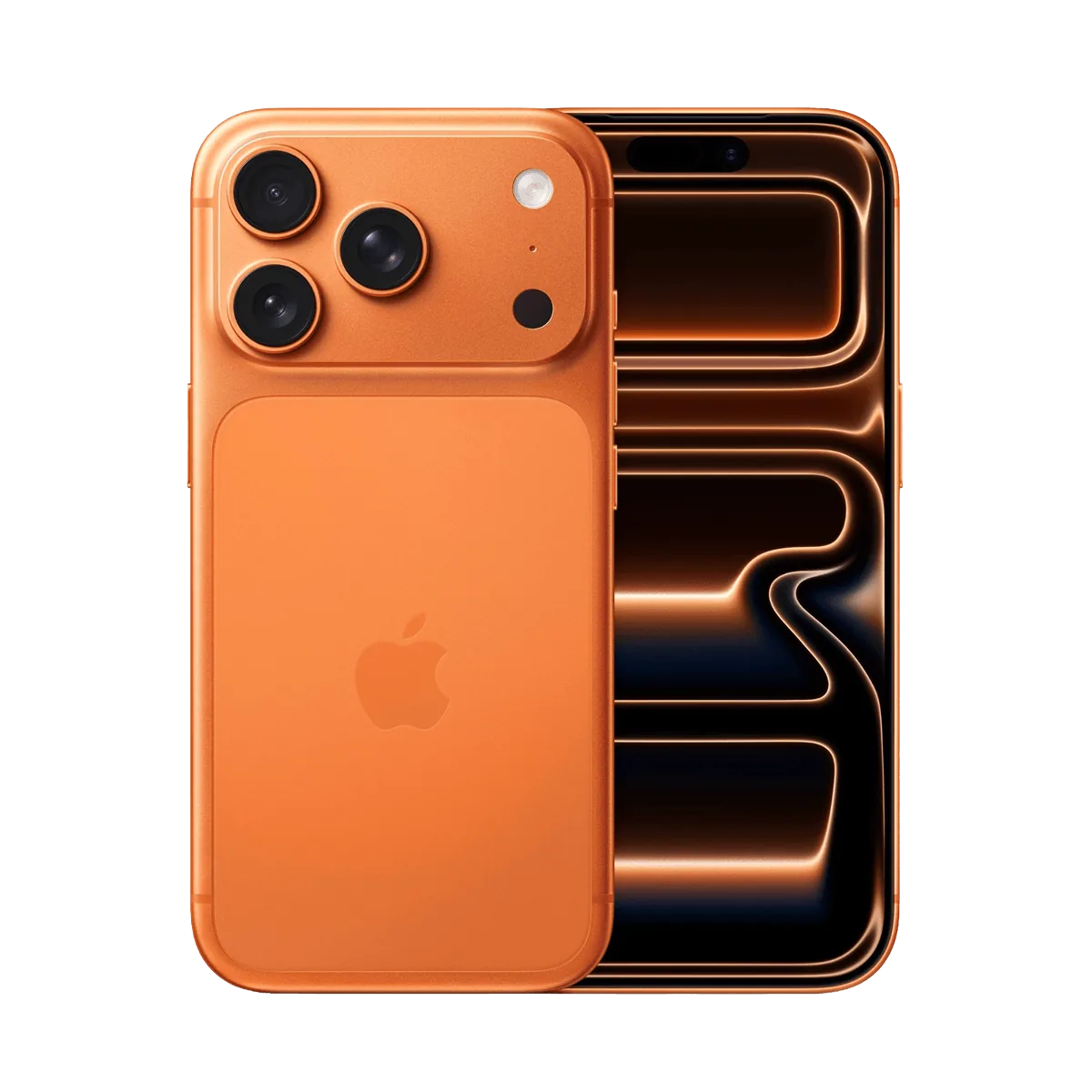 Apple iPhone 17 Pro, Cosmic Orange, alternate view