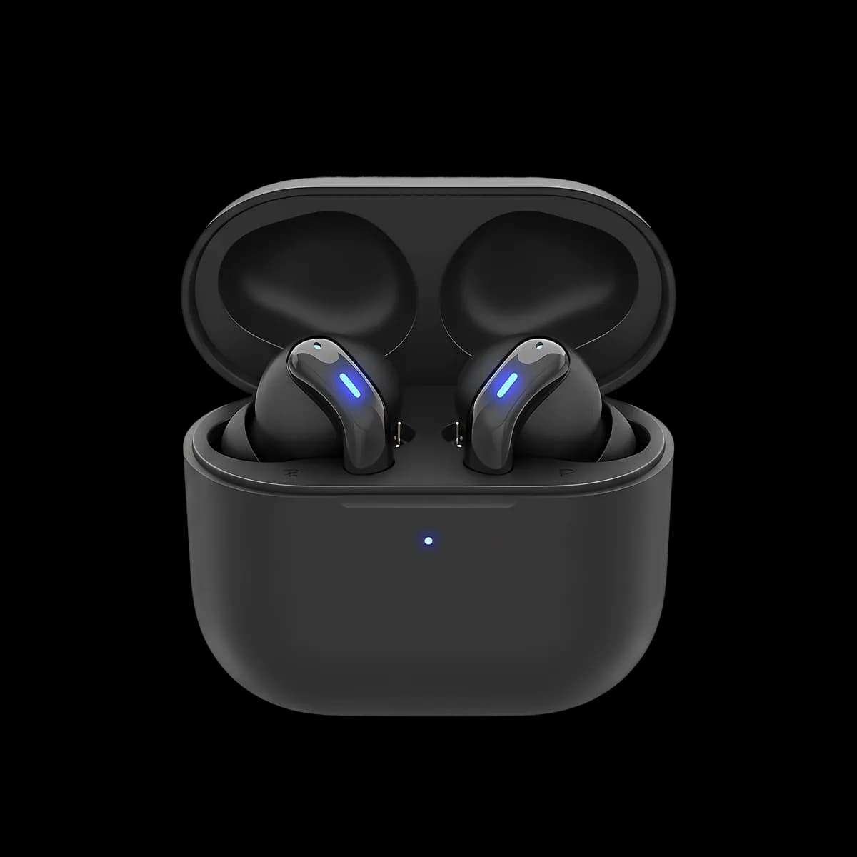 AuraSound Nova In-Ear Earbuds, Deep Black