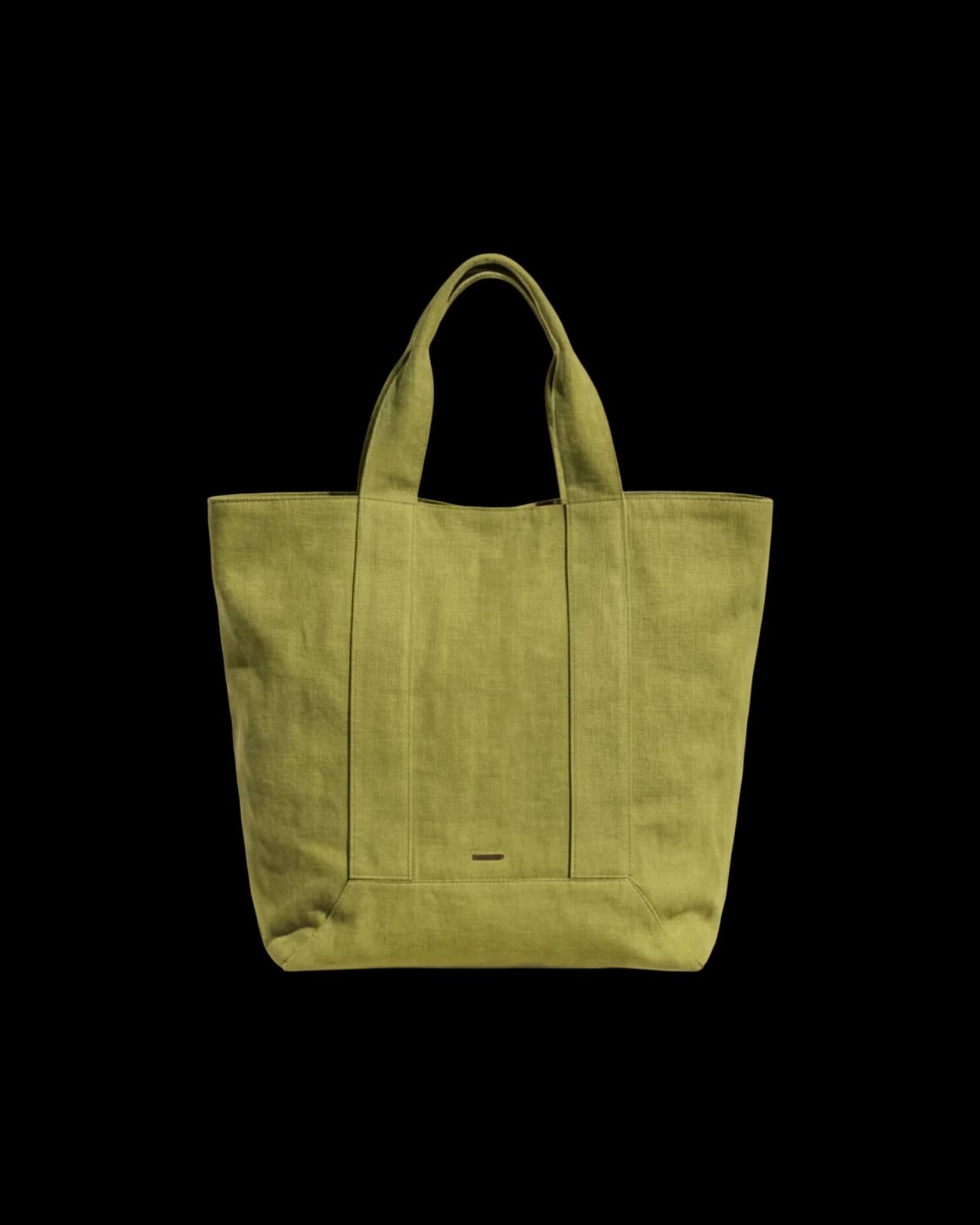 Canvas tote bag, Moss