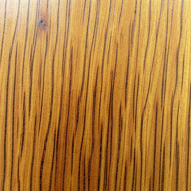 Teak, up close