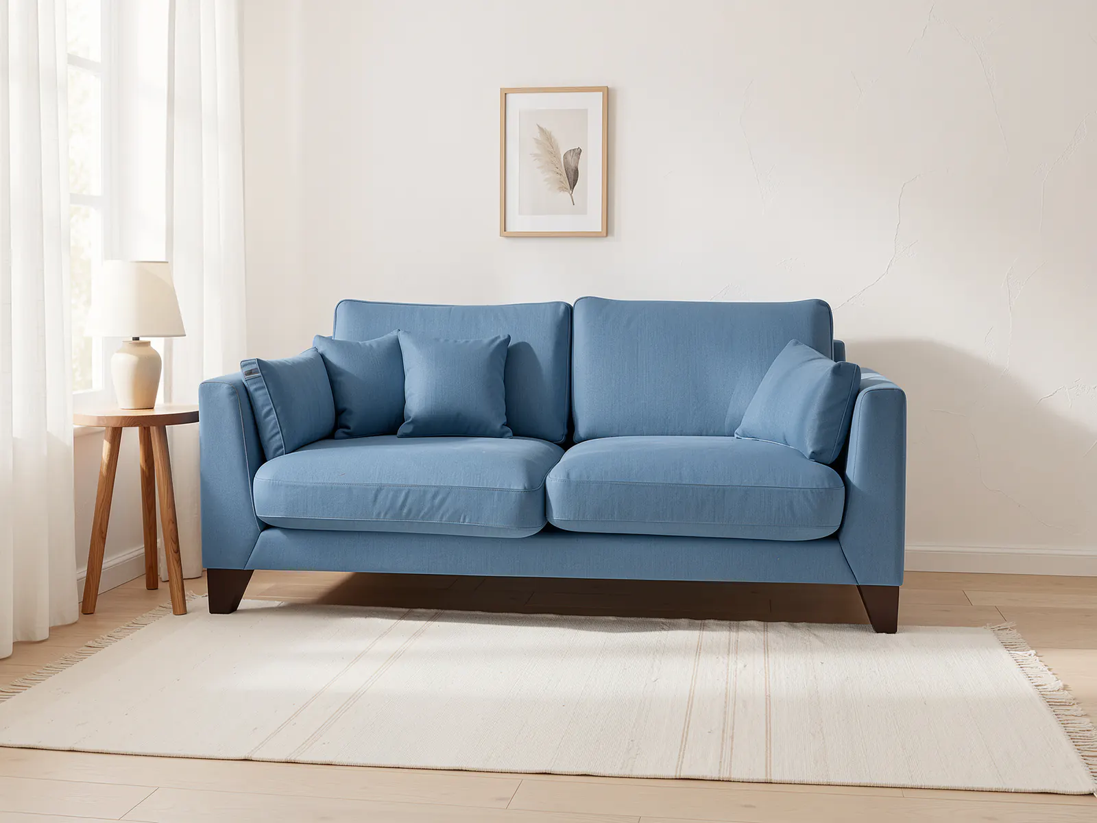 Ada 2-seater sofa, Denim