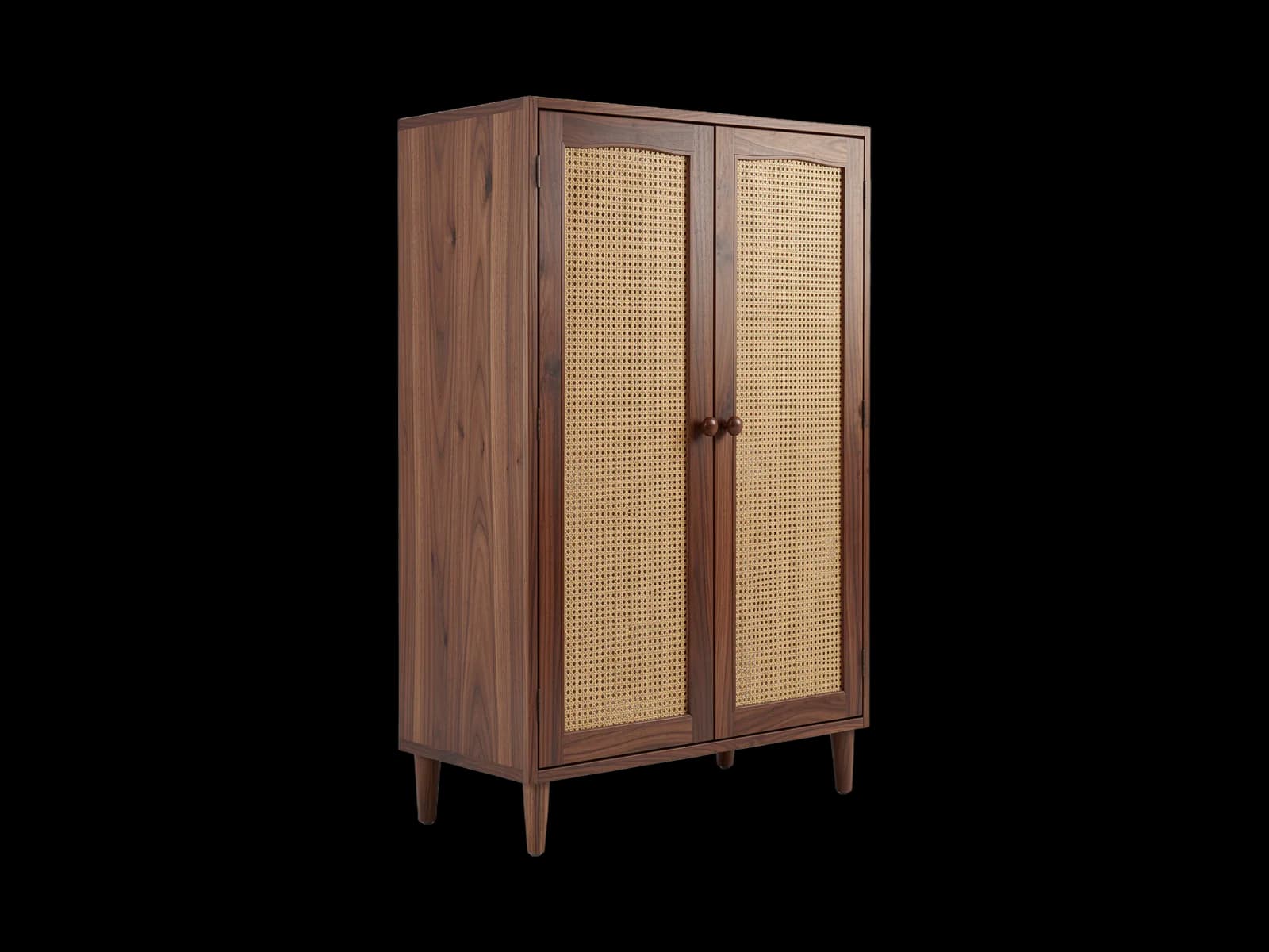 Cana wardrobe, Walnut
