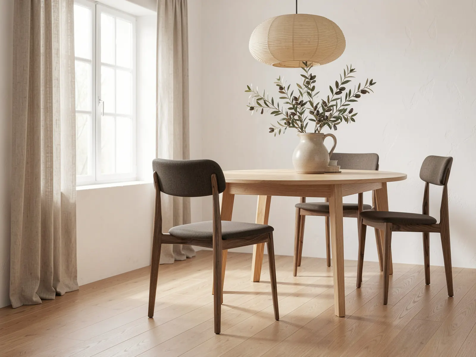Elva dining chair, Charcoal