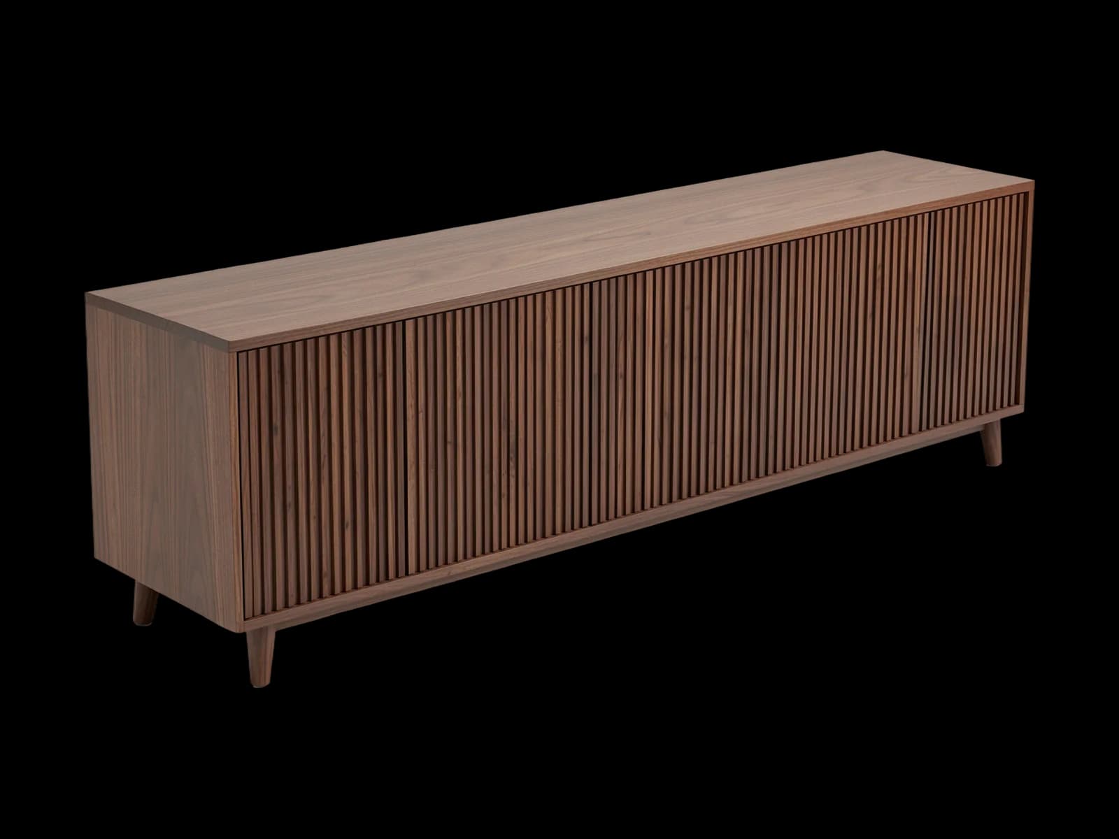 Lowe media console, Walnut