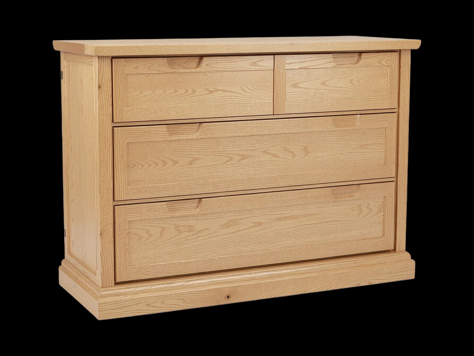 Malin chest of drawers, Oak
