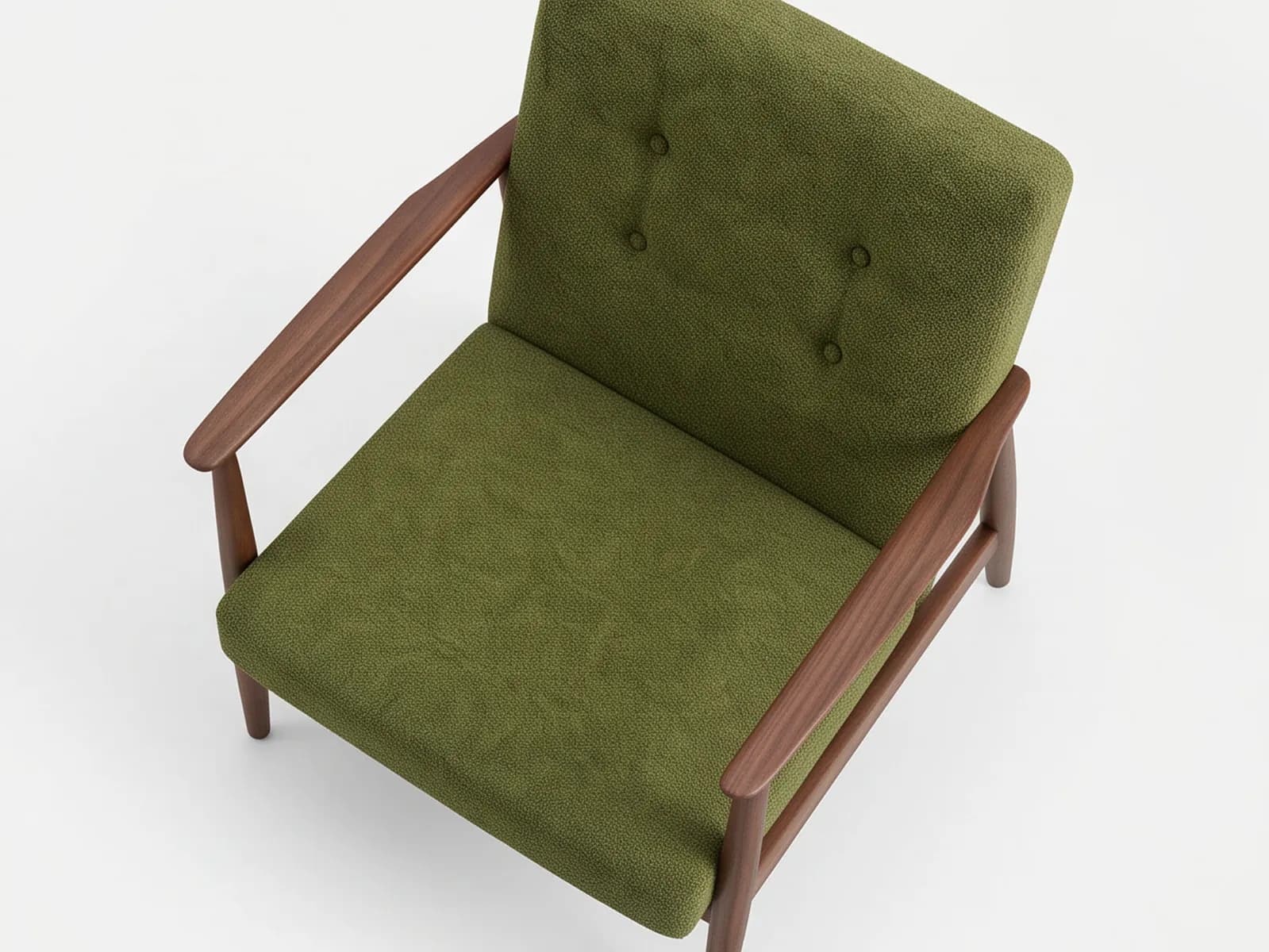 Olsen armchair, Olive, view 4