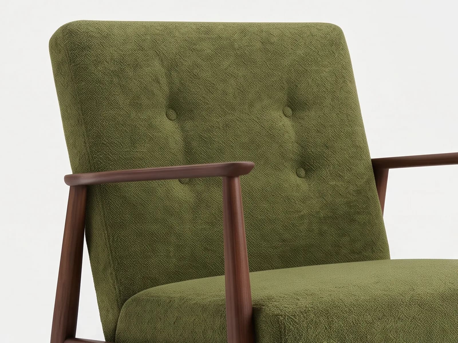 Olsen armchair, Olive, view 6