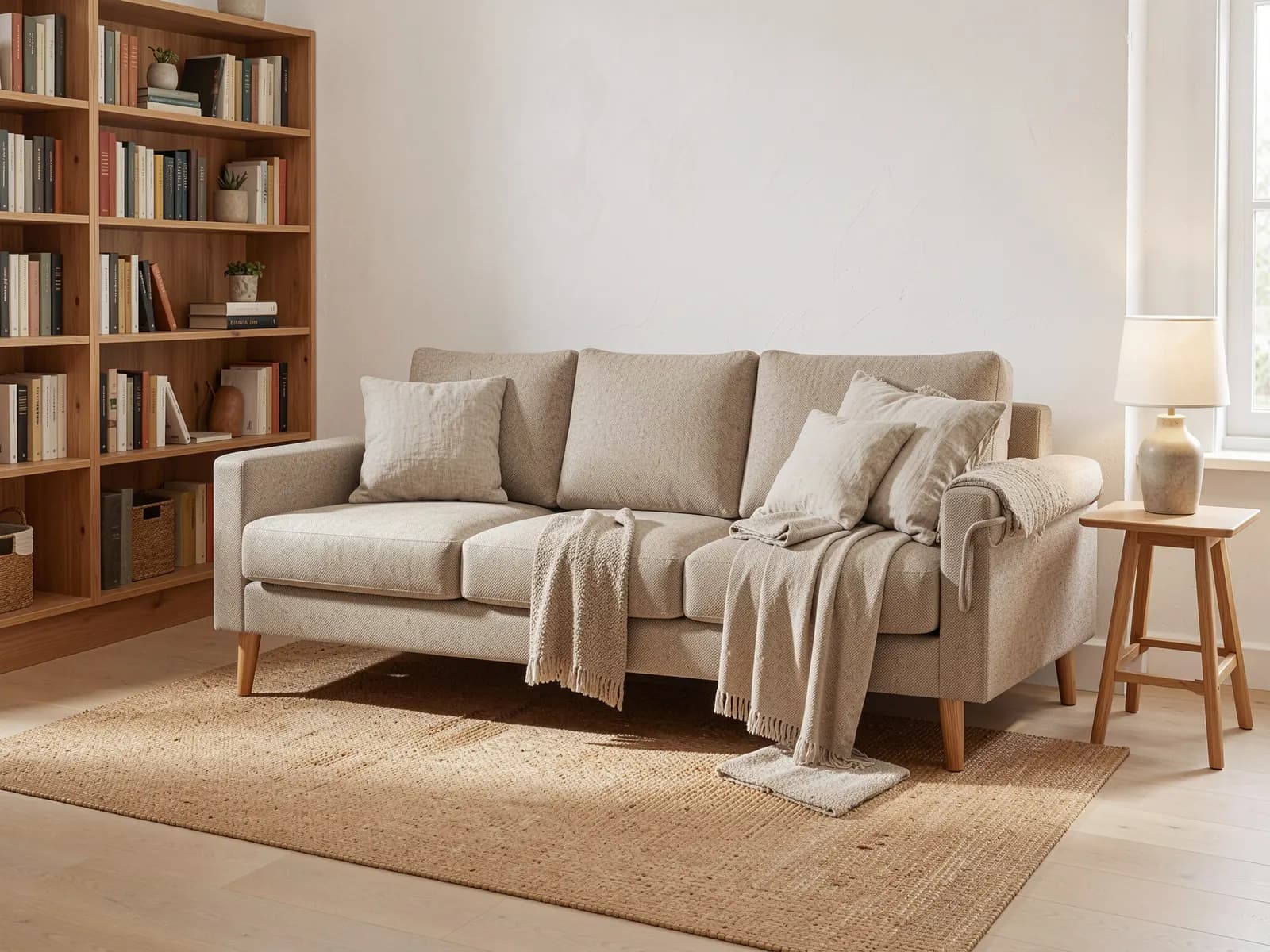 Otto sofa bed, Stone