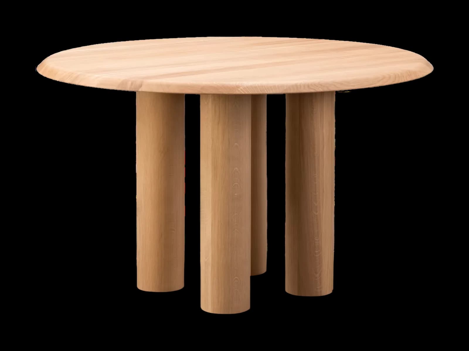 Pillar side table, Ash