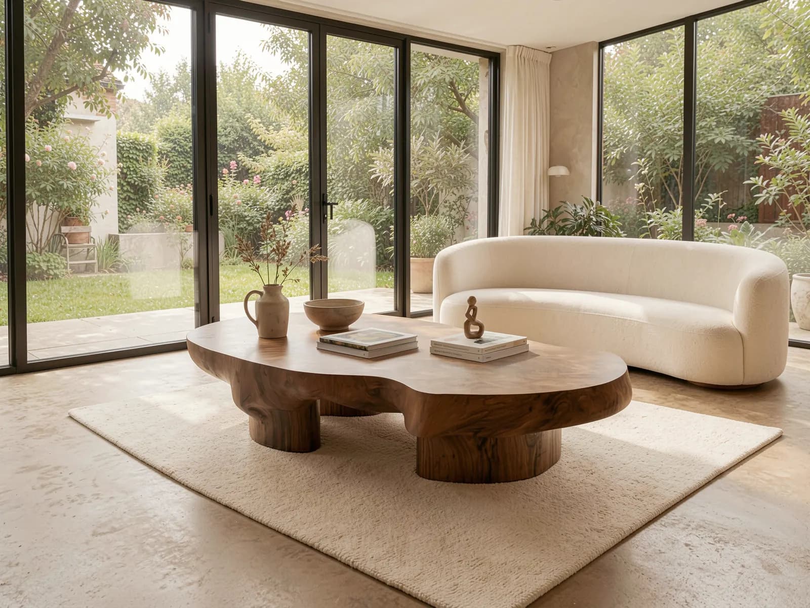 Rune coffee table, Elm