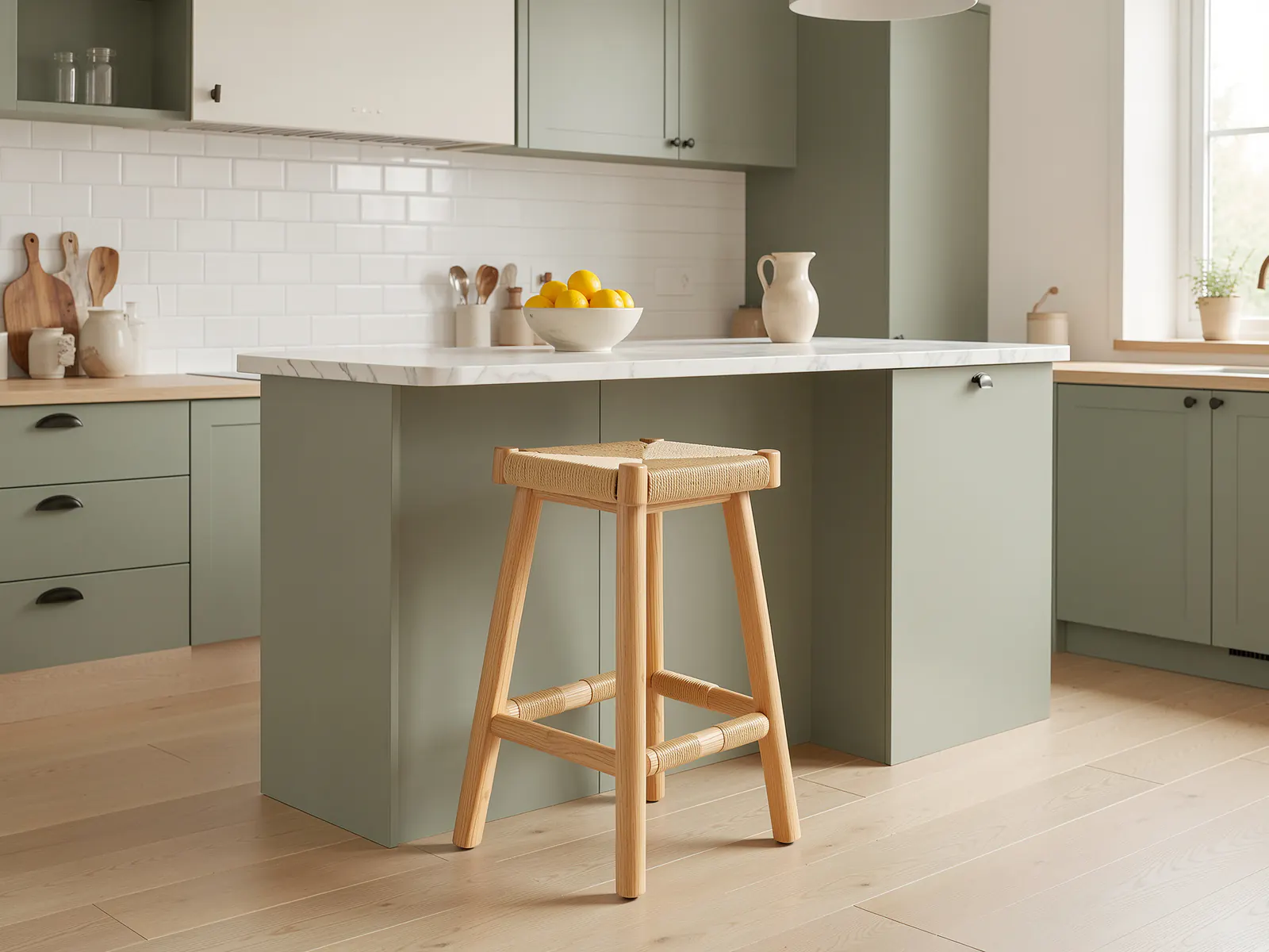 Tove counter stool, Oak