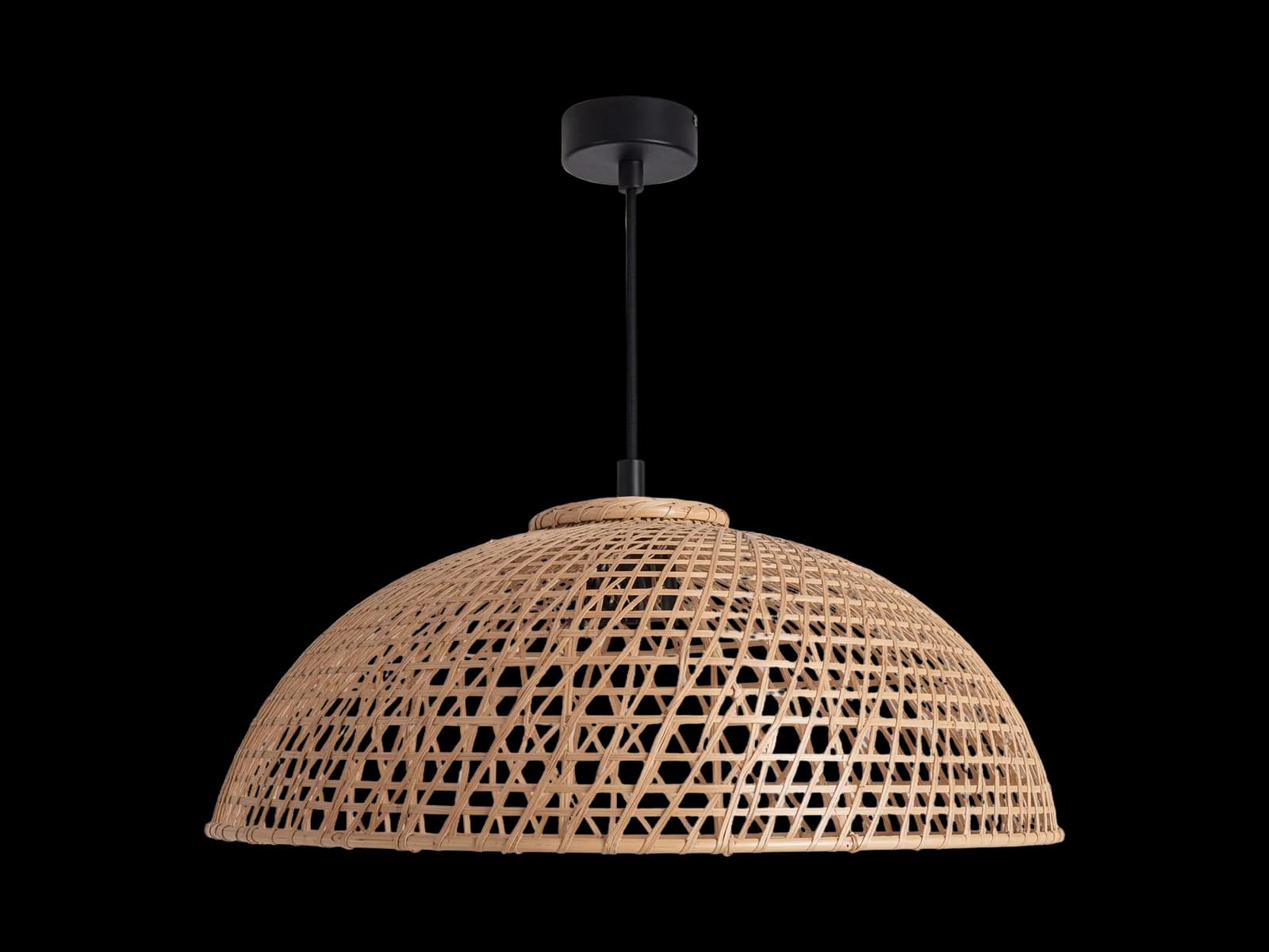 Weave pendant, Rattan